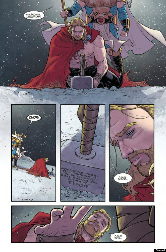 Thor page 12 "The demotion"