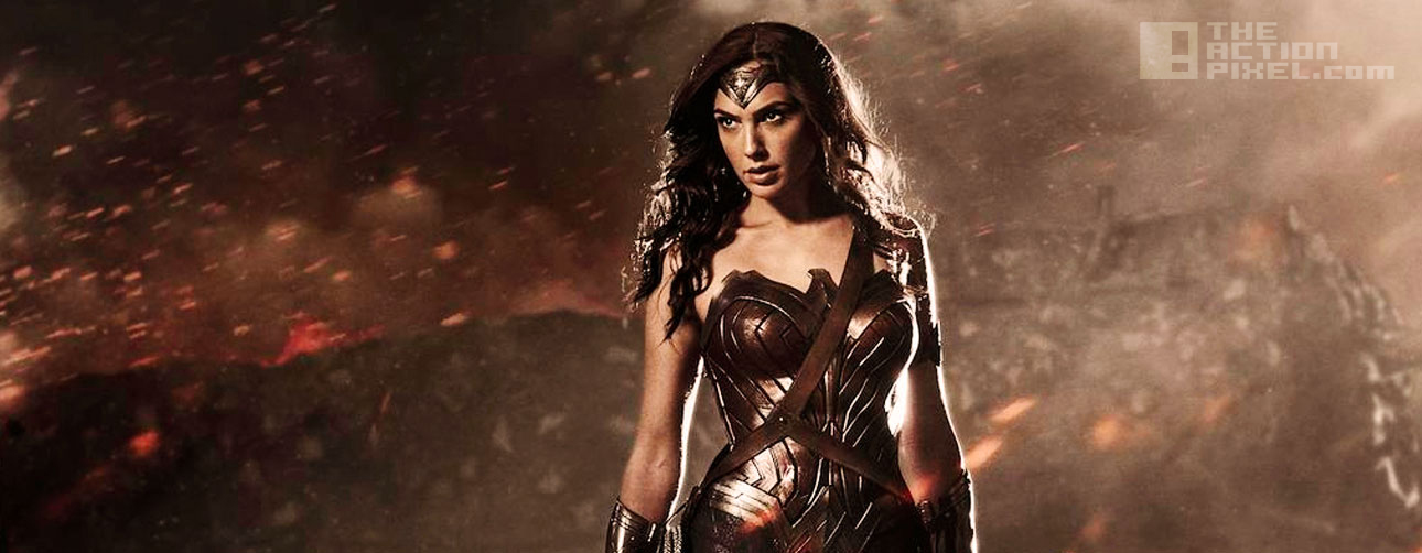 Gal Gadot as Wonder Woman in BVS: Dawn Of Justice