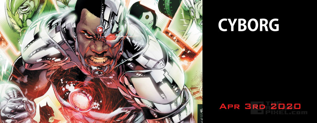 Cyborg (April 3rd - DC Comics - starring Ray Fisher). THE ACTION PIXEL @theactionpixel