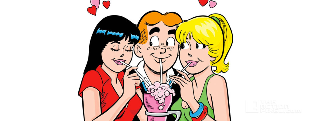Archie, Betty and Veronica: Because ménage à trois is true love.