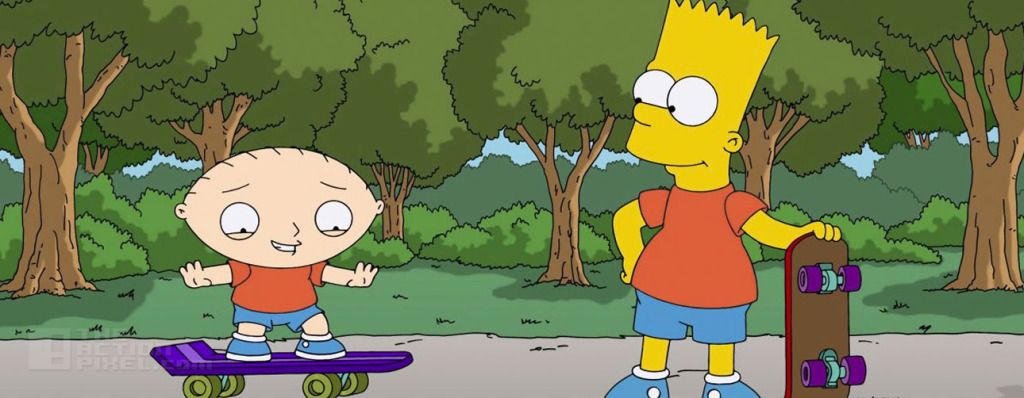 Simpsons / Family Guy Crossover ep. © 2014 Fox