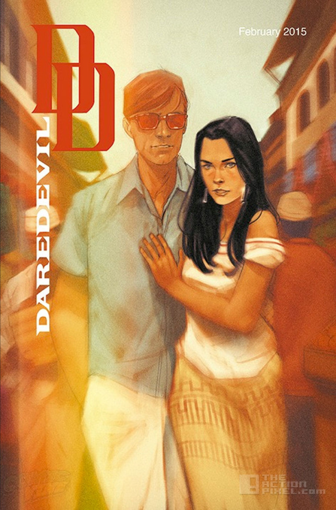 Daredevil. Phil noto variant cover. The action Pixel. @theactionpixel