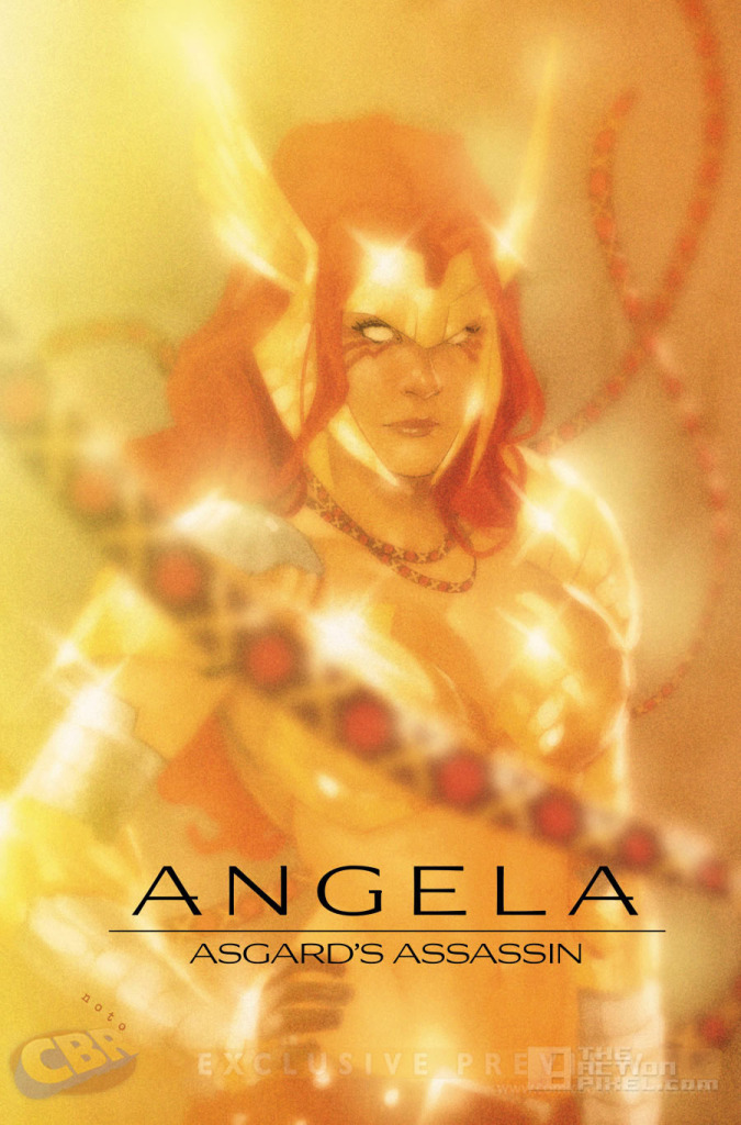 angela Asgards assassin. Phil noto variant cover. The action Pixel. @theactionpixel
