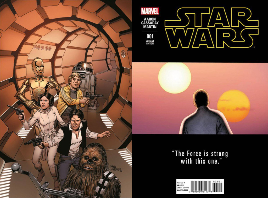 star wars variant cover. Marvel. The Action Pixel. @TheActionPixel