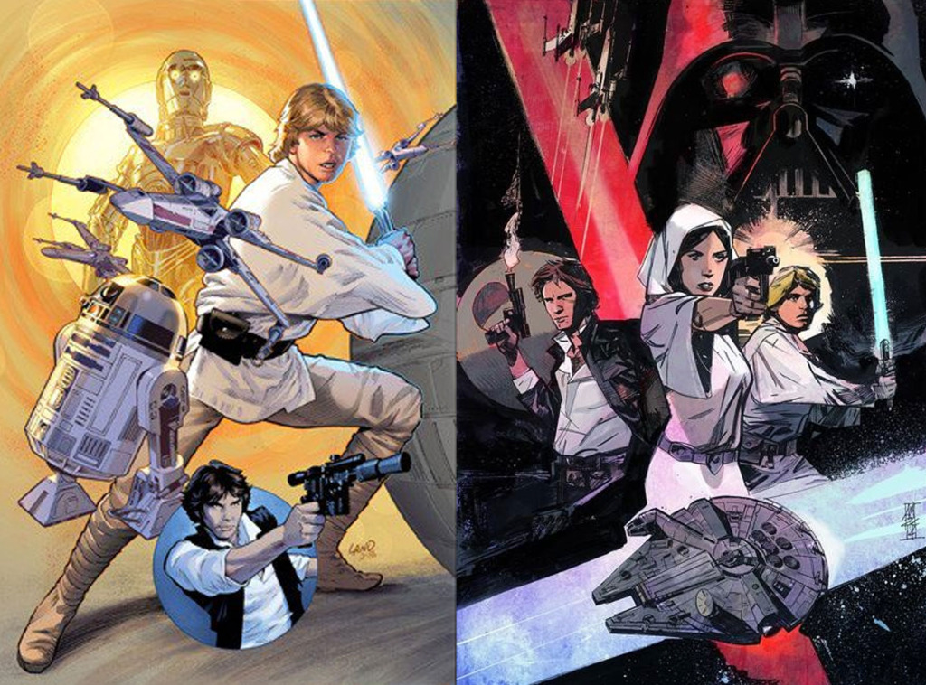 star wars variant cover. Marvel. The Action Pixel. @TheActionPixel