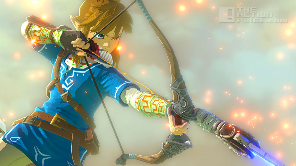 Legend of Zelda game title for the Wii U. The Action Pixel. @TheActionPixel