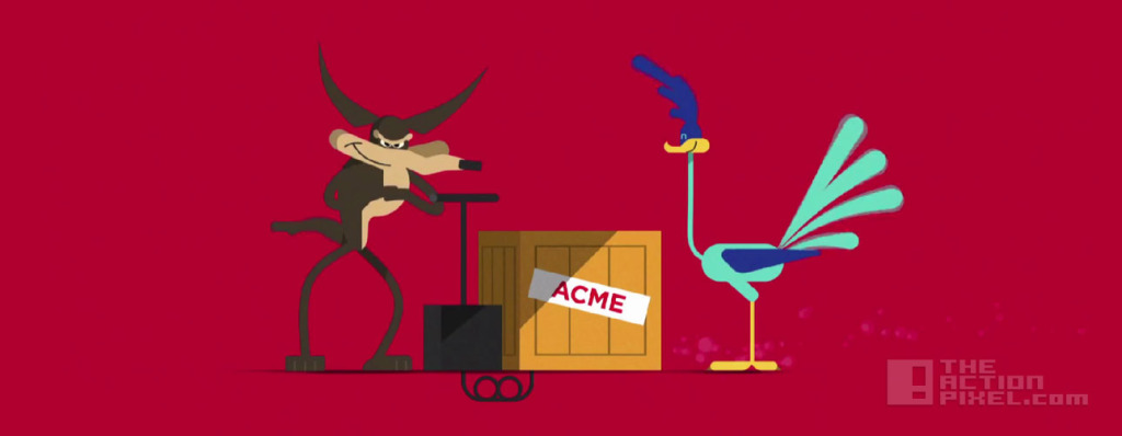 wile e coyote and road runner. archenemies ad. McDonalds. The Action Pixel. @TheActionPixel