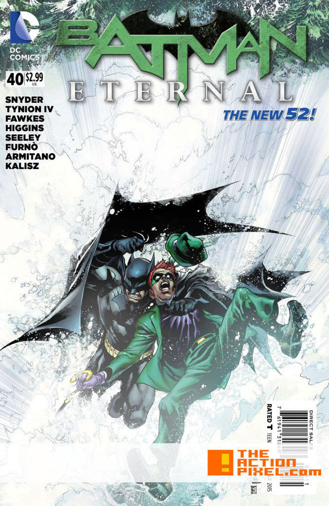 Batman Eternal #40. cover  DC Comics. The Action Pixel. @theactionpixel