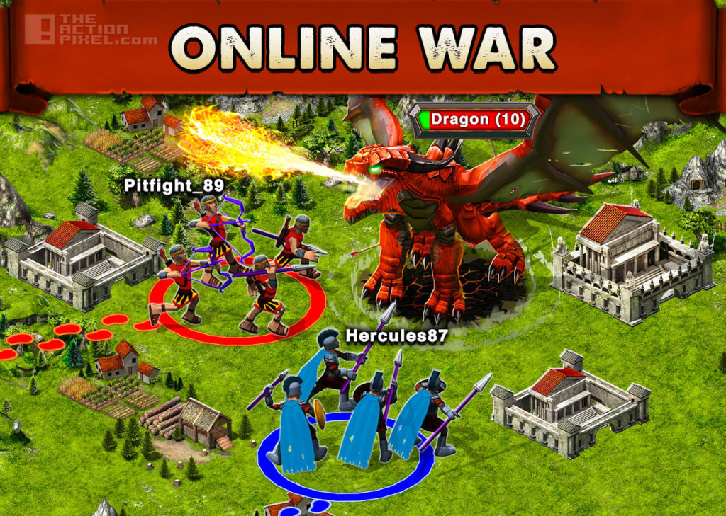 game of war Fire age. the action pixel. @theactionpixel