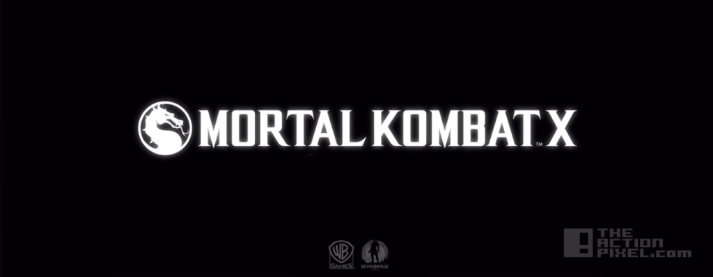 mortal kombat x Logo. Netherrealm studios. the action pixel. @theactionpixel