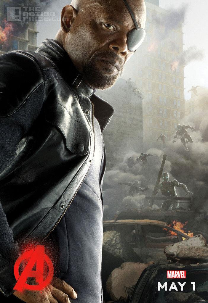 nick fury poster. Avengers: age of ultron. the action pixel. @theactionpixel