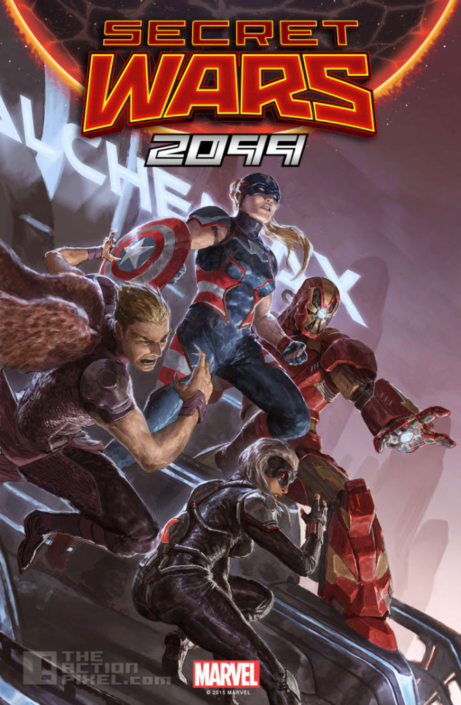 secret wars 2099. Marvel. The action pixel. @theactionpixel