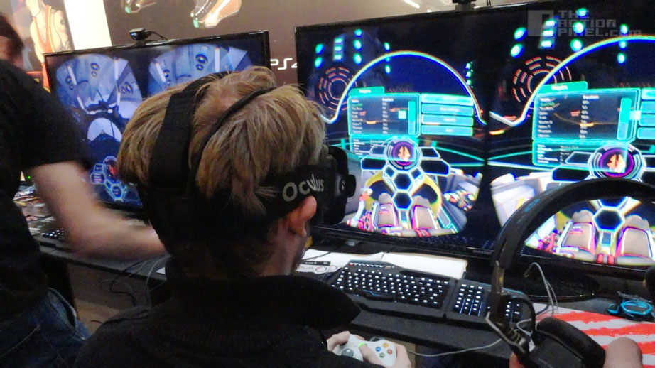 Oculus VR at Rezzed. The Action pixel. @theactionpixel