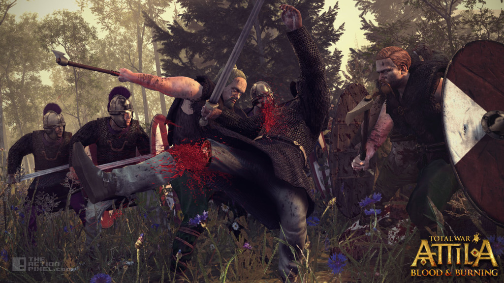 total war: attila Blood and Burning dlc. the action pixel @theactionpixel creative assembly