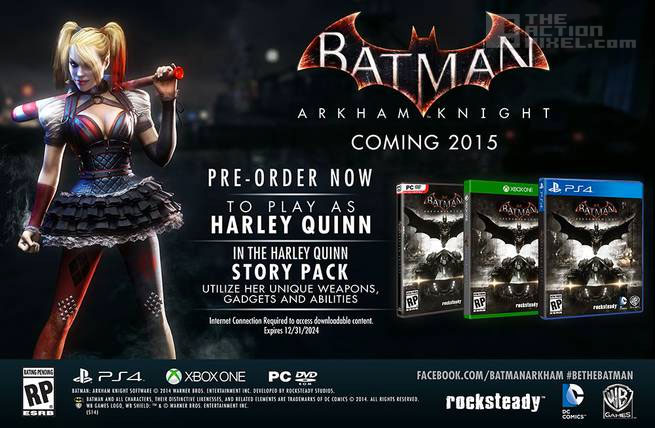 harley quinn. batman arkham knight,. dc comics, wb games, rocksteady games, the action pixel @theactionpixel