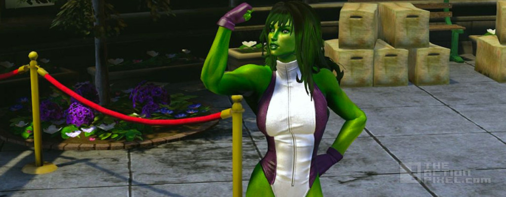 she hulk marvel heroes. the action pixel. @theactionpixel