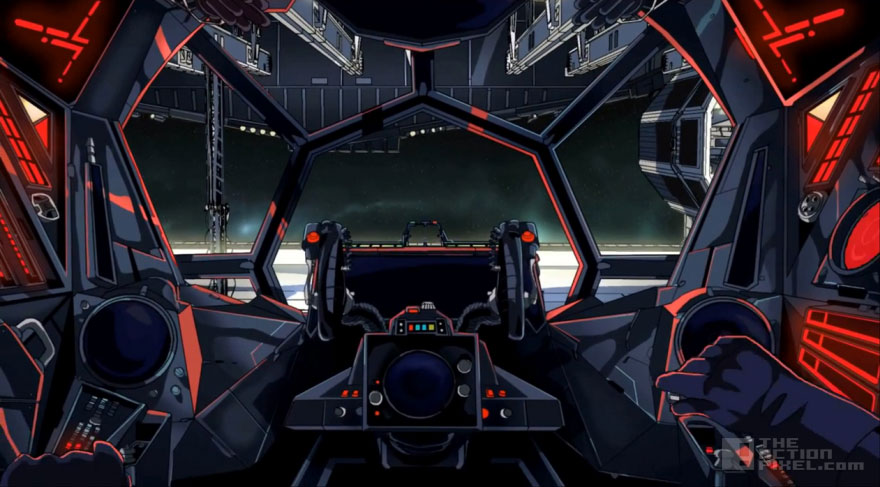 tie fighter Animation. the action pixel @theactionpixel