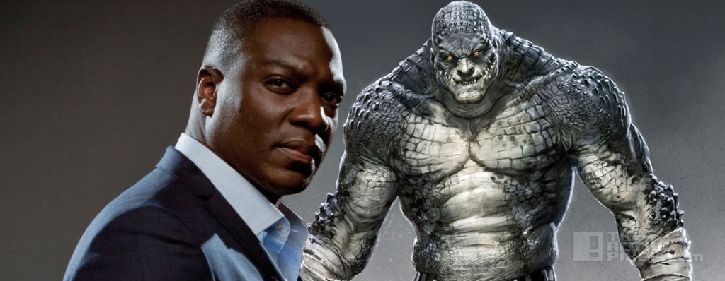 Adewale Akinnuoye-Agbaje is killer croc, suicide squad, dc comics. wb. the action pixel. @theactionpixel
