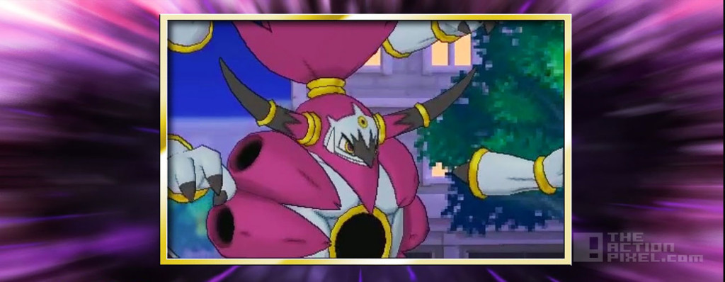 hoopa unbound. nintendo. Pokémon. the action pixel @theactionpixel