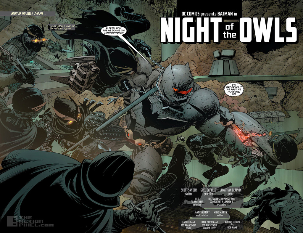 night of the owls. dc comics. the action pixel. @theactionpixel