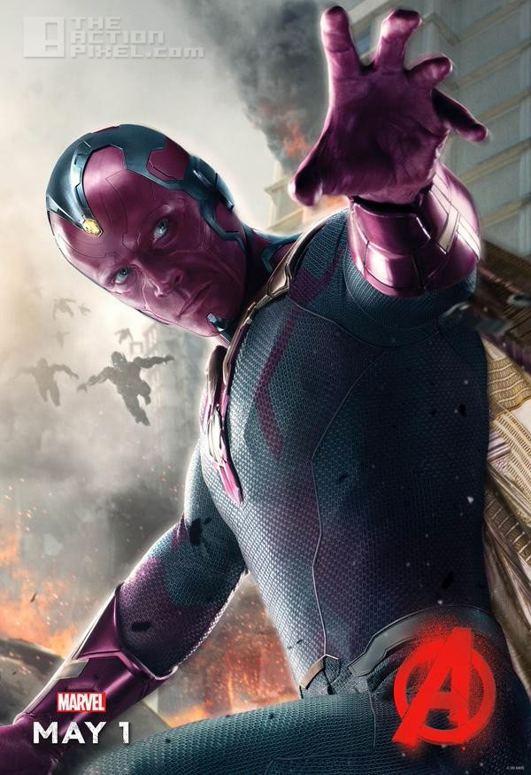 avengers age of ultron. Vision poster. @theactionpixel . the action pixel. marvel