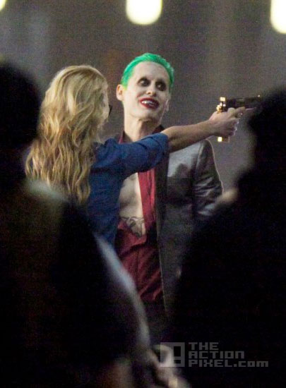 joker (jared leto) and Harley Quinn (Margot Robbie) in Suicide squad. Entertainment On tap. the action pixel. @theactionpixel