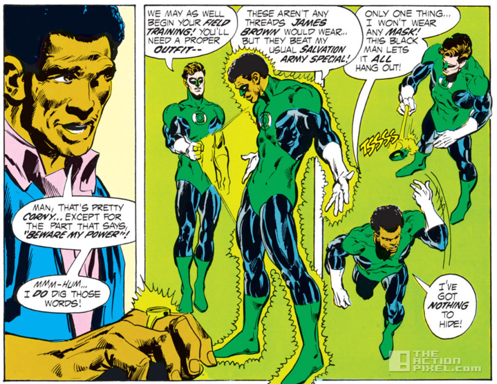 john stewart  Green Lantern. dc comics. the action pixel. @theactionpixel 