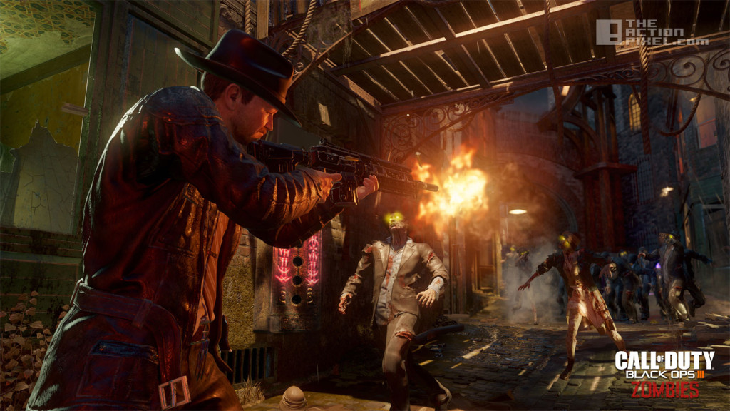 call of duty black ops 3 zombies shadows of evil. the action pixel. @theactionpixel. treyarch