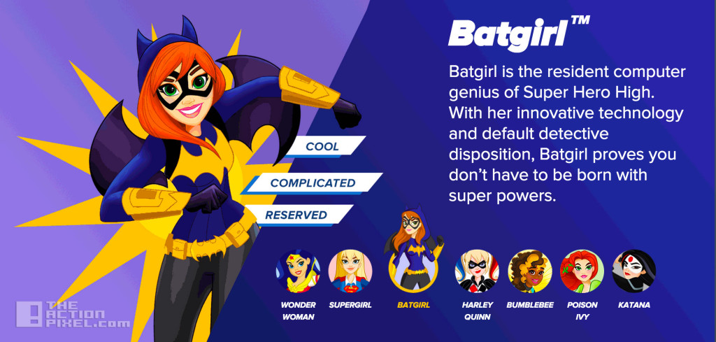 dc super hero girls batgirl. the action pixel. @theactionpixel. DC Comics