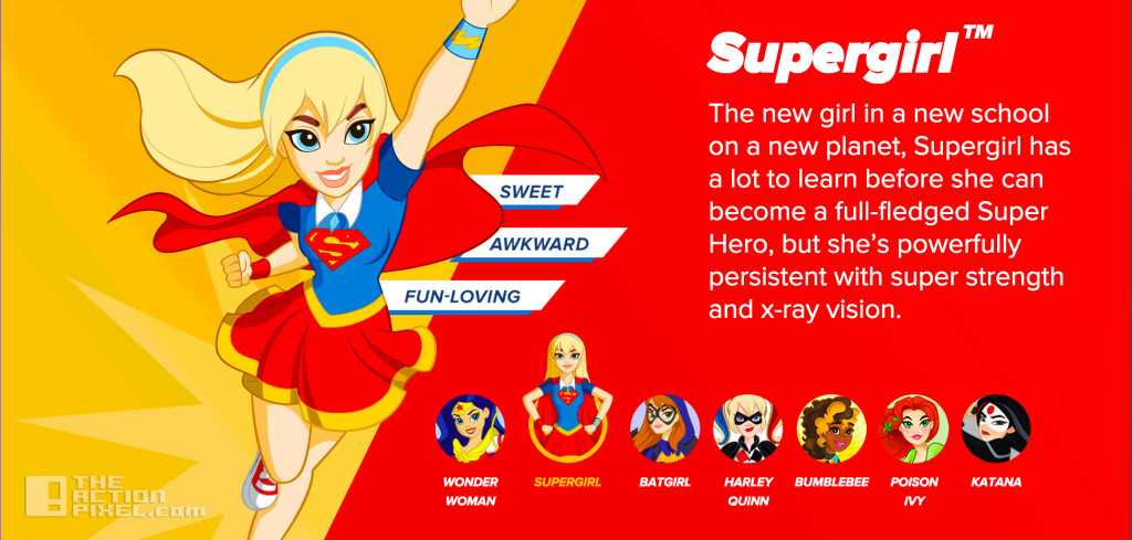 dc super hero girls Supergirl. the action pixel. @theactionpixel. DC Comics 
