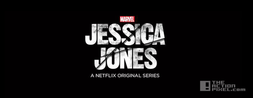 jessica jones logo. the action pixel. marvel. netflix. @theactionpixel.