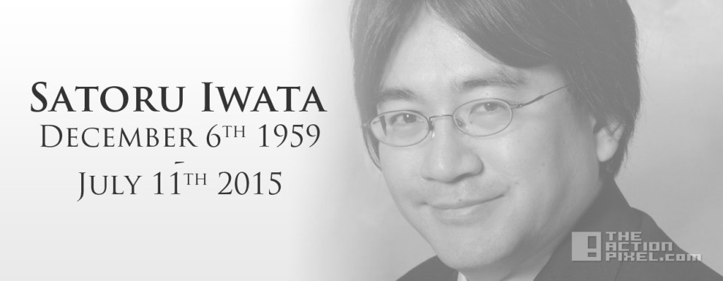 satoru iwata. dead. nintendo. the action pixel. @theactionpixel