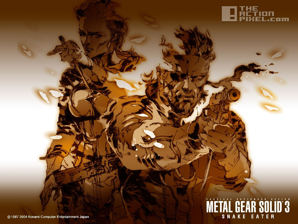 Metal Gear Solid 3 snake eater. konami. kojima. entertainment on tap. the action pixel. @theactionpixel