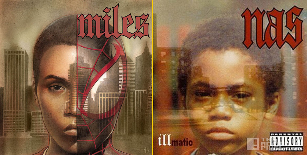 Spider-Man #1 by Adi Granov (based on Nas' Illmatic) the action pixel. @theactionpixel