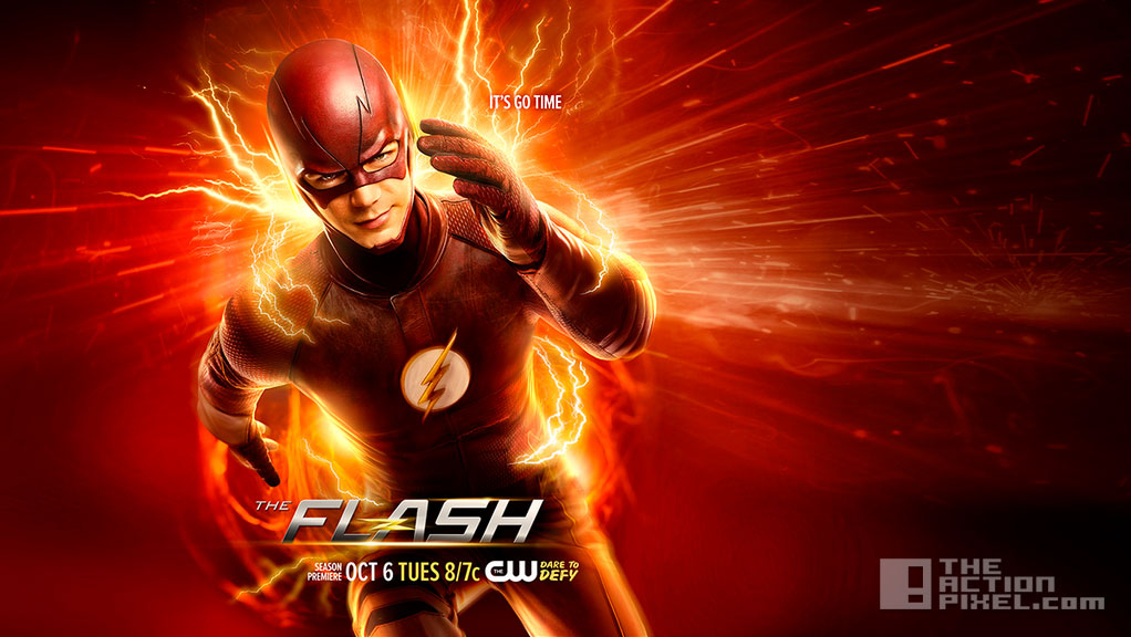 The flash "It's go time" poster. entertainment on tap. the action pixel. @theactionpixel