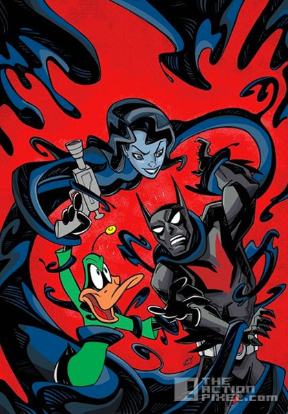 dc comics looney toons variant covers. dc comics. wb animation. the action pixel. @theactionpixel