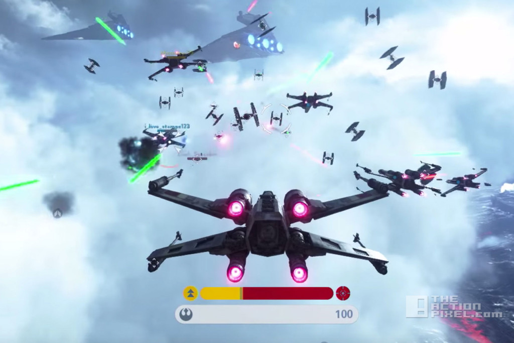 star wars Battlefront. entertainment on tap. @theactionpixel. the action pixel