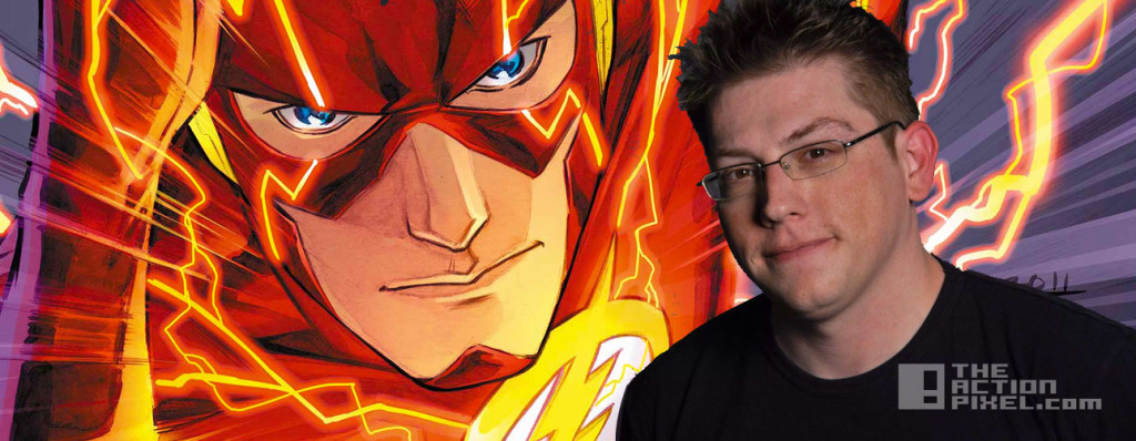 the flash director seth Grahame-Smith. dc comics. wb. entertainment on tap. the action pixel. @theactionpixel