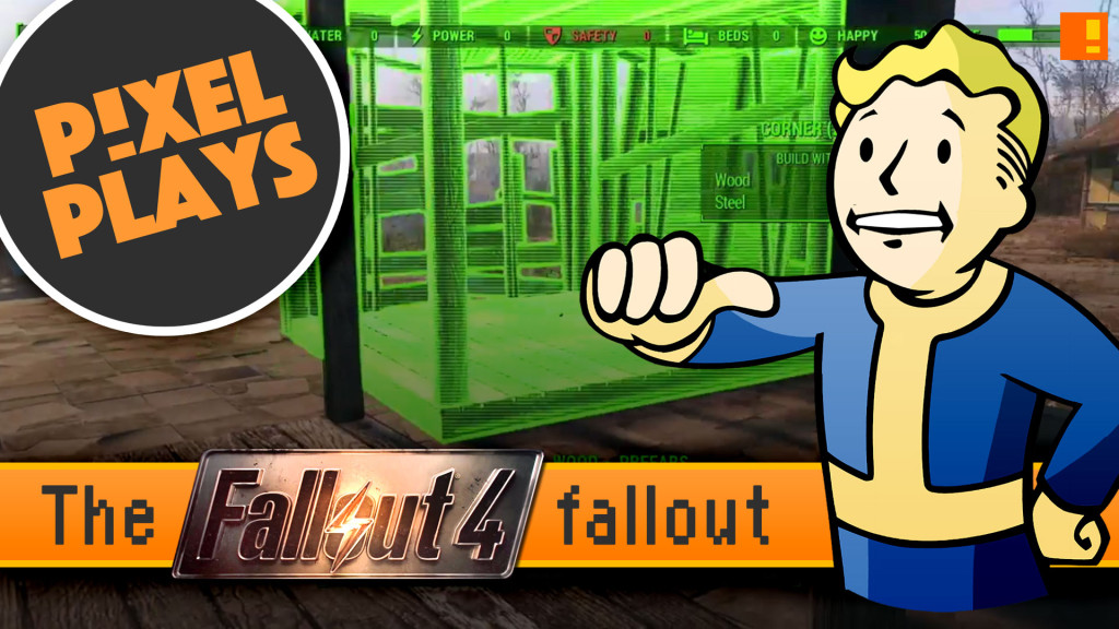 pixel plays. the fallout fallout. fallout 4. bethesda softworks. the action pixel. entertainment on tap. @theactionpixel