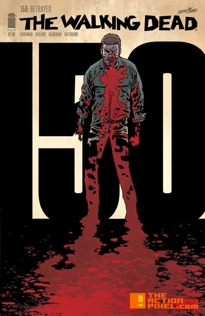 The Walking Dead Charlie Adlard Cover. the action pixel @theactionpixel