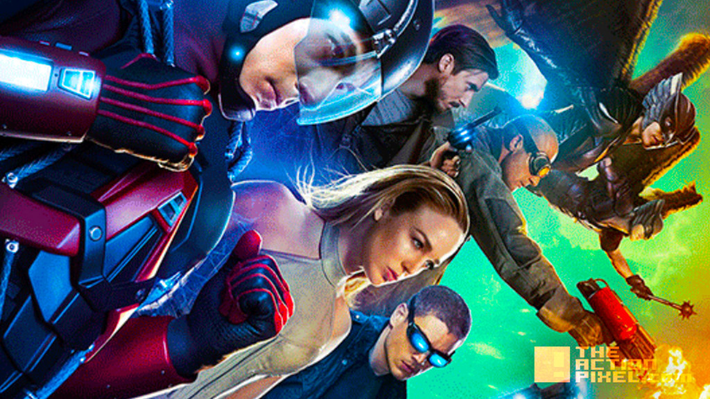 legends of tomorrow Poster. dc comics. the cw network. the action pixel. @theactionpixel