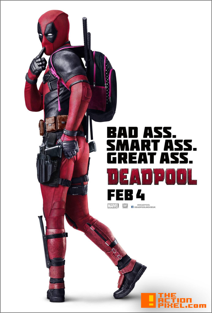 deadpool poster Full international. fox. 20th century fox. marvel. the action pixel. @theactionpixel