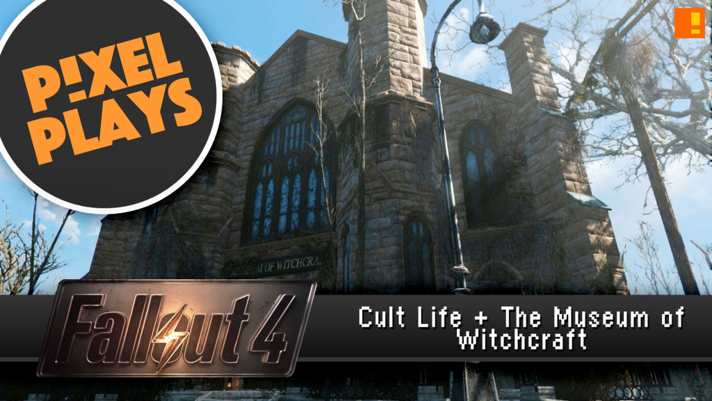 pixel plays fallout 4 museum of Witchcraft #EntertainmentOnTAP
