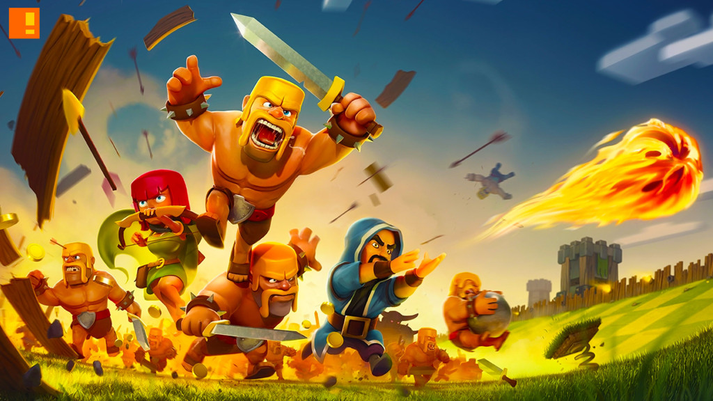 clash of clans. supercell. the action pixel. @theactionpixel