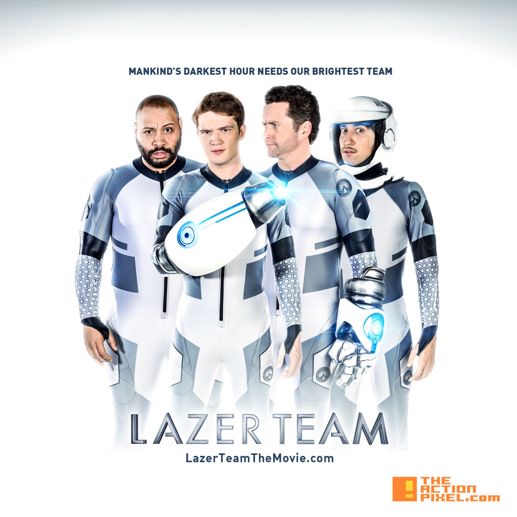 lazer team movie poster. rooster teeth. the action pixel. @theactionpixel