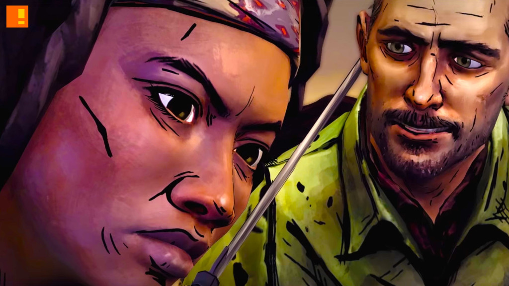 in too deep. the walking dead michonne. telltale games. michonne. the walking dead. the action pixel. @theactionpixel