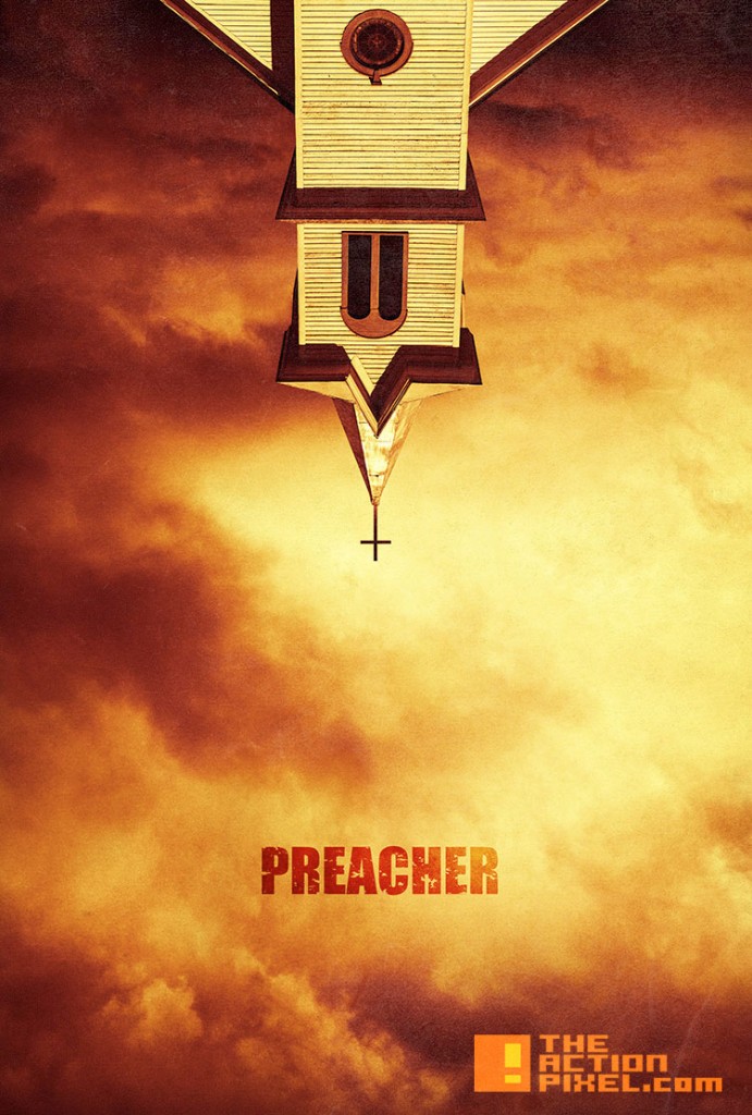 preacher. title. amc. the action pixel. @theactionpixel . dc comics. vertigo