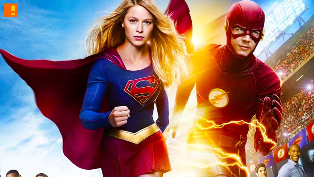 the flash Supergirl crossover. the action pixel. @theactionpixel. the cw network. cbs.
