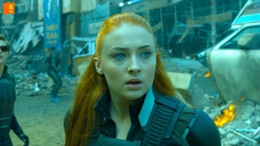 xmen apocalypse Tye Sheridan as Cyclops and Sophie Turner as Jean Grey