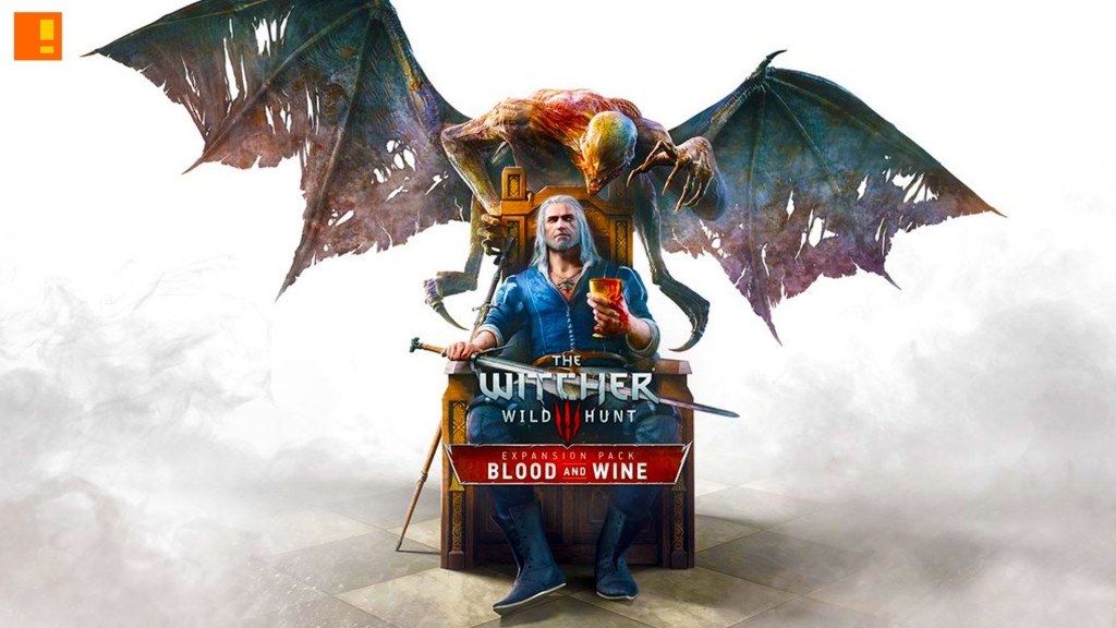 the witcher 3, wild hunt,blood and wine, dlc, cover art, expansion pack, downloadable content, cd projekt red, cpr,geralt, key art,